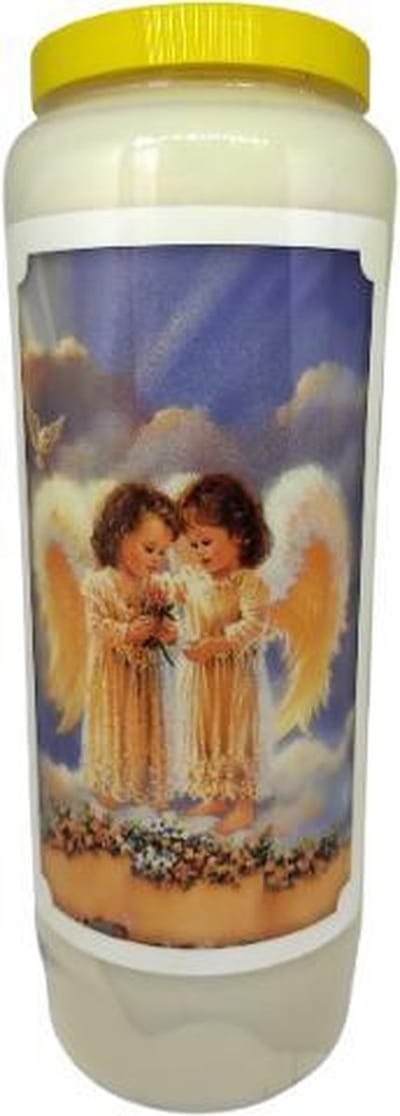 2 Engeltjes - Noveenkaars - 9 dagen brander (20 stuks)
