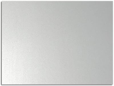 Aluminiumcomposietplaat zilver I 15 x 20 cm I weerbestendig aluminium bord in roestvrijstalen look I az136