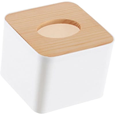 Papieren Handdoek Dispenser Hout Tissue Doos Cover Houder Aanrecht Badkamer Toilet Tissue Doos Thuis Keuken Papier Extractie type 2 Square