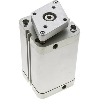 ISO 21287 Compacte Dubbelwerkende Cilinder 63-80mm - Magnetisch - Niet-roterend