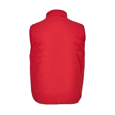 SOLS Unisex Volwassen Falcon Gewatteerde Bodywarmer (Paprika Rood)