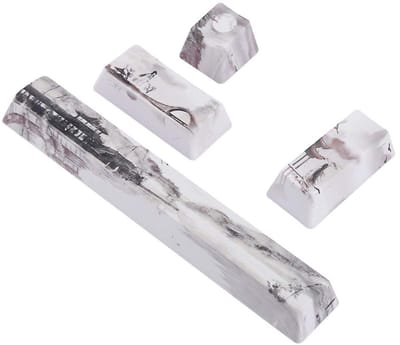 Dailygoods- Toetsen Unieke Key Layout - Toetsenborden - Mechanische Toetsen - Accessoires - Landse Patroon - 4 Stuks - Toetsenbord