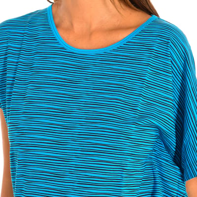 Dames-T-shirt met korte mouwen en ronde hals Z1T00682