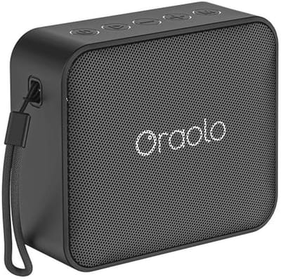 oraolo BT5.3 Draagbare bluetooth-luidspreker, IPX7 waterdicht, 8 uur speeltijd, ondersteunt TF USB-luidspreker, draadloze bluetooth-muziekbox voor thuis, fietsen, outdoor
