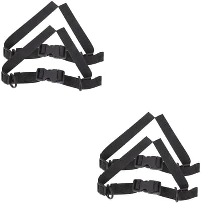 Schouderriemen - Draagriemen Trimmer - Tuinonderhoud - Verstelbaar met Snelspanner - 74 cm - Zwart