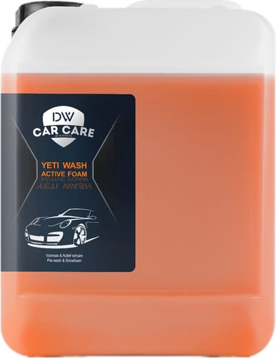 DW Yeti Wash Active Foam 5 liter Voorreiniger- pre-wash- snowfoam -zuinig in gebruik -veilig voor chroom