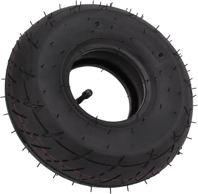 Rubberen Band Set - Banden en Binnenband - Scooter Onderhoud - Verstevigd Materiaal - 3.00-4 - Zwart