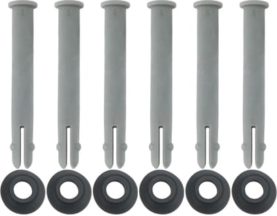 Dailygoods- Zwembad Klink 80mm - 6 Stuks - Compatibel met Power Steel - Kunststof - Corrosiebestendig - UV-bestendig - Zwembadaccessoires