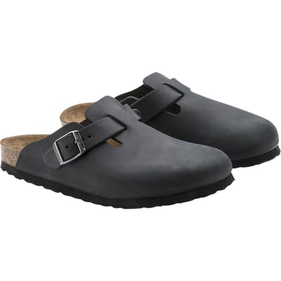 Birkenstock Boston Regular Clogs - Black - Maat 36