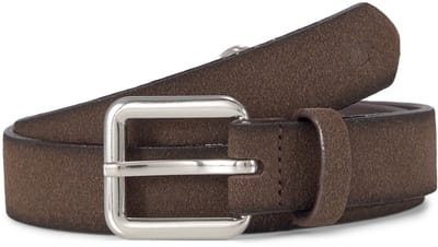 Tom Tailor - TTDAISY smalle riem met vierkante gesp - Maat 65 - brown uni