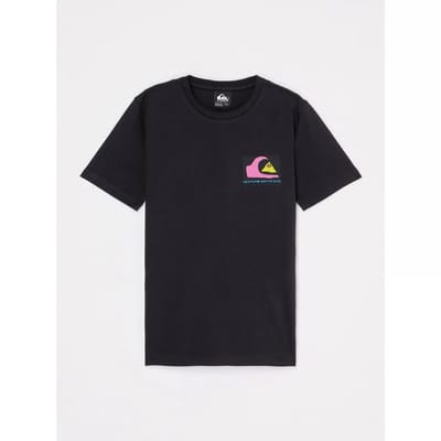 Quiksilver Kingpin T-shirt Met Korte Mouwen Zwart 8 Years Jongen