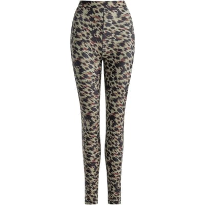 Protest Prtvikom - Thermobroek Dames - Panterprint - Thermolegging - Slim fit