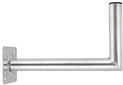 Aluminium wandhouder 45 cm voor satellietschotel en antennes
