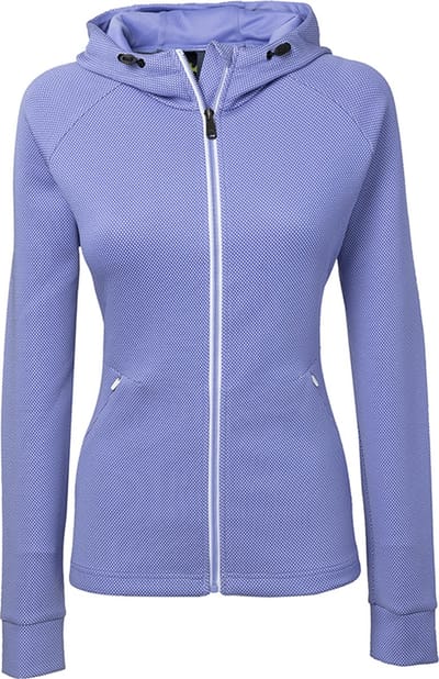 PK International - Performance Sweater - Sweater - Vest - Rits - Capuchon - Olympus - Lolite -Paars/Blauw - XS/34