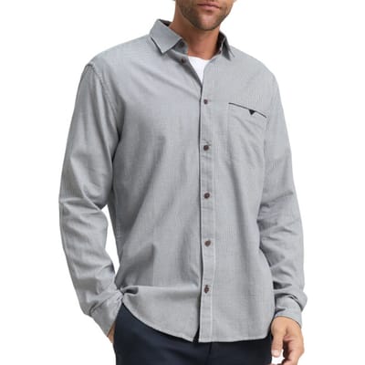 Tom Tailor Regular fit overhemd met borstzak
