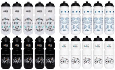 Retulp Bio Bidon Teampakket - Bidons - Waterflessen - Fiets Bidon - Sport - Bidon - Waterfles - Drinkfles - Suikerriet - 750 ml - Teamdeal - 20 stuks