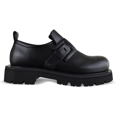 Balmain Anthem-loafers Zwart