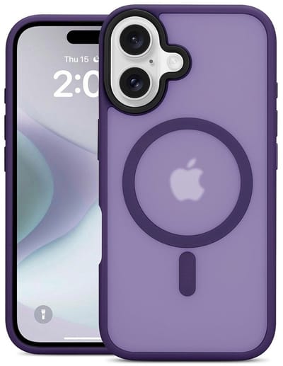 Mobiq Telefoonhoesje geschikt voor iPhone 16 - Geschikt voor Magsafe - Magnetisch opladen