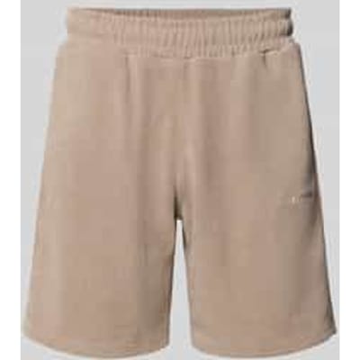 relaxed fit korte broek met structuurpatroon model 'Lagos'