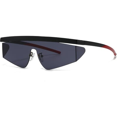 Lunettes de Sport Mode Lunettes de Soleil Punk Dames Pour Hommes Luxe Designer Lunettes de Soleil Populaires Vintage Extérieur Conduite Cyclisme Protection UV400 black