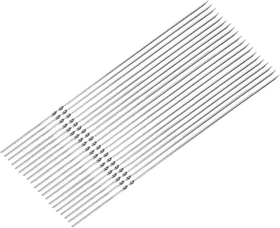 20x BBQ spies Barbecue prikkers van RVS roestvaststaal Skewers Spiesen 35cm lengte / HaverCo
