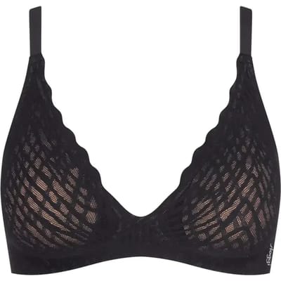 Sloggi ZERO Feel Bliss THE UP P Bra Dames Beha - ZWART
