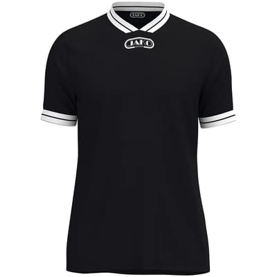 Jako Retro Shirt Korte Mouw Heren - Zwart | Maat: S