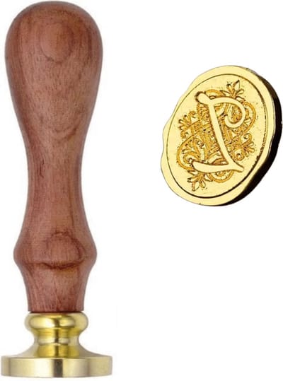 ZoeZo Houten Stempels Letter Z - Kaarsen stempelen - Zeep stempelen - Wax Seal - Verwijderbare kop - Enveloppen