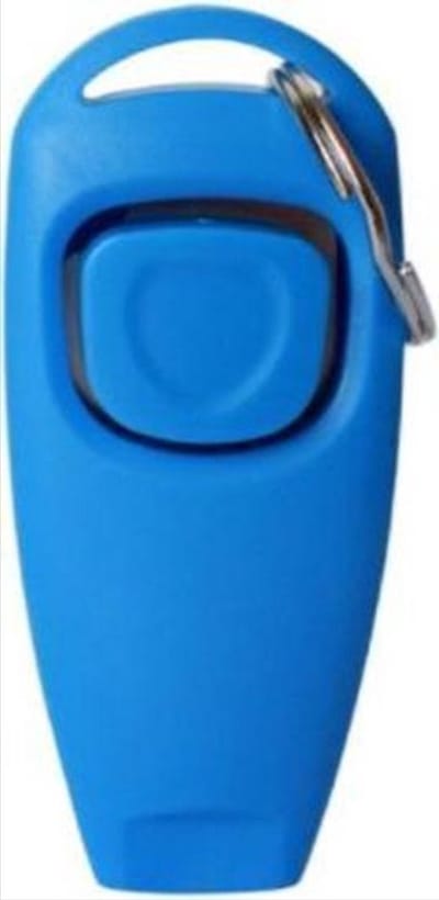 CHPN - Clicker - Honden trainer - Hondentraining - Diervriendelijke Hondentraining - Clicker - Blauw - Universeel - Hondenclicker