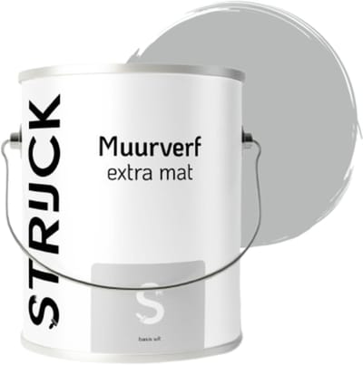 STRIJCK Muurverf Extramat - Tin - 064N-2 - 2.5 liter