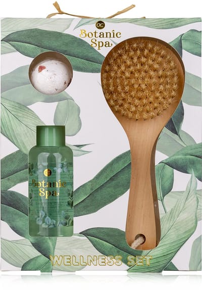 Accentra - botanic spa - badset - douchegel - badbruisbal - cadeauset