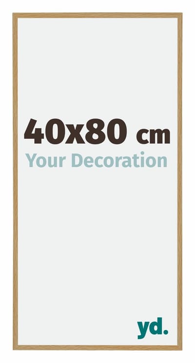 Your Decoration - Fotolijst 40x80 cm - Kunststof - Beuken Licht - Evry