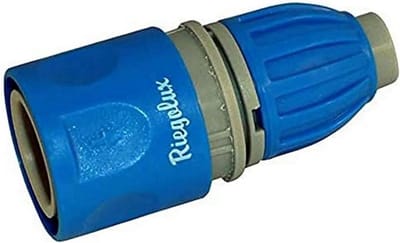 Manchet voor slang - Slangkoppeling reparatie - Tuin bewateren - Spiraalslang compatibel - 4 x 8.5 cm - Zwart