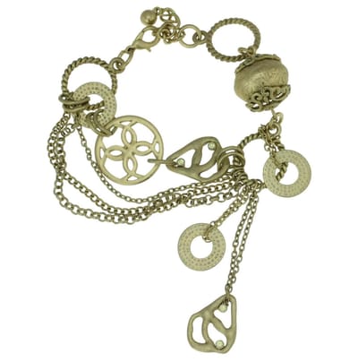 Behave Mat-goud-kleurig armbandje