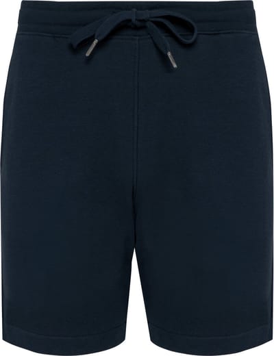 Kariban Ecologische herenbermuda in fleece K757 - Navy - 4XL