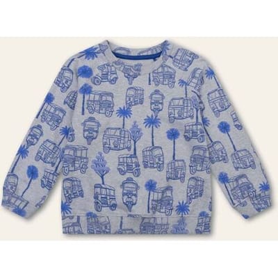 Oilily Hutt Sweater- maat110/5yr Forged Iron