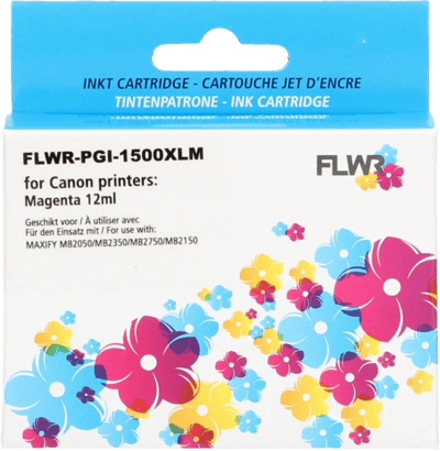FLWR - Cartridges / Canon PGI-1500XL / magenta / Geschikt voor Canon