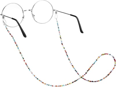 Brilketting Kralen - Brillenkoord Lanyard - Bril Beschermen - Handgemaakt Vintage Stijl - 70 cm - Multicolor