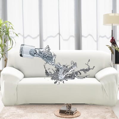 Waterdichte Bankhoes, Dubbele Waterdichte Bankhoes, Stretch Bankhoes, Lekbestendige Meubelbeschermer voor Kinderen, Huisdieren 3-seater (195-230cm)