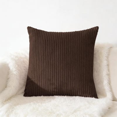 70x70 65x65 Grote Maat Corduroy Kussenhoes Zachte Pluche Flanellen Kussenhoes Pluizige Bankkussenhoes voor Sofa Woonkamer Decor 65x65cm