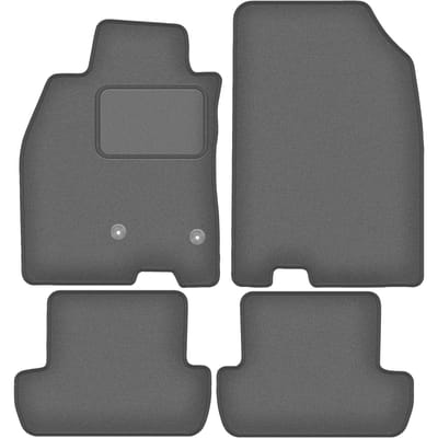 Grafiet automatten voor: Renault Megane III hatchback, coupé, grand tourer, stationwagen (2008-2015)