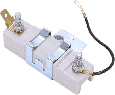 Ballast Weerstand - Spoel Component - Elektrische Circuits - 15 Ohm Waarde - 15 Ampère - Zilver