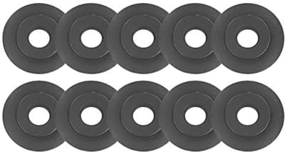 Dailygoods- Buizensnijder Reservewiel 10 Stuks - Vervangingswiel - Pijpsnijder - Hulpmiddel - Gereedschap - Mangaanstaal