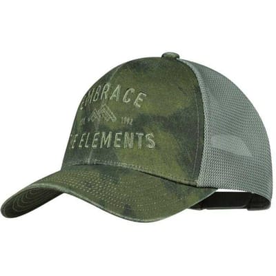 Buff Unisex Volwassen Embrace The Elements Trucker Cap (Groen)