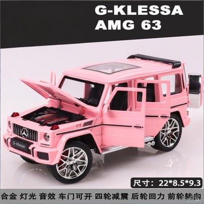 1:24 Mercedes Benz G63 Amg Off-Road Voertuigen Legering Metaal Diecast Modelauto Huis Trendy & Bureau Display Ornament Verjaardagscadeaus