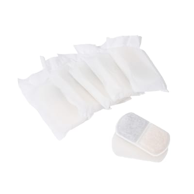 Accessoires: 6x vervangingsfilters voor TIAKI roestvrijstalen kattendrinkfonteinen