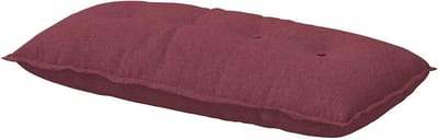 Rugkussen - Leeskussen - Ontspannen - Afneembare hoes - 100 x 50 cm - Wijnrood