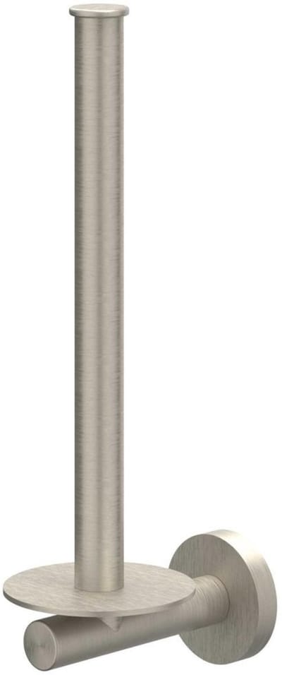 IVY Reserverolhouder Wandmodel voor 2 Rollen - Geborsteld Nickel PVD