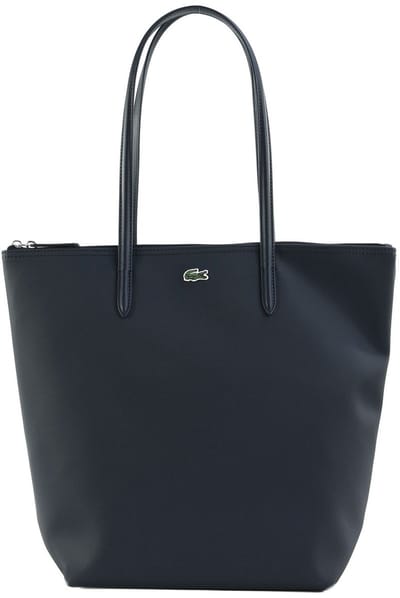 LACOSTE shopper Vertical Shopping Bag Penombre donkerblauw