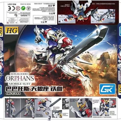 HG 1/144 Barbatos Sirius Montage Model Kit Actiefiguren Trendy Speelgoed Mecha Figuur Bureau Decoratie Verrassingscadeau Verzamelaar